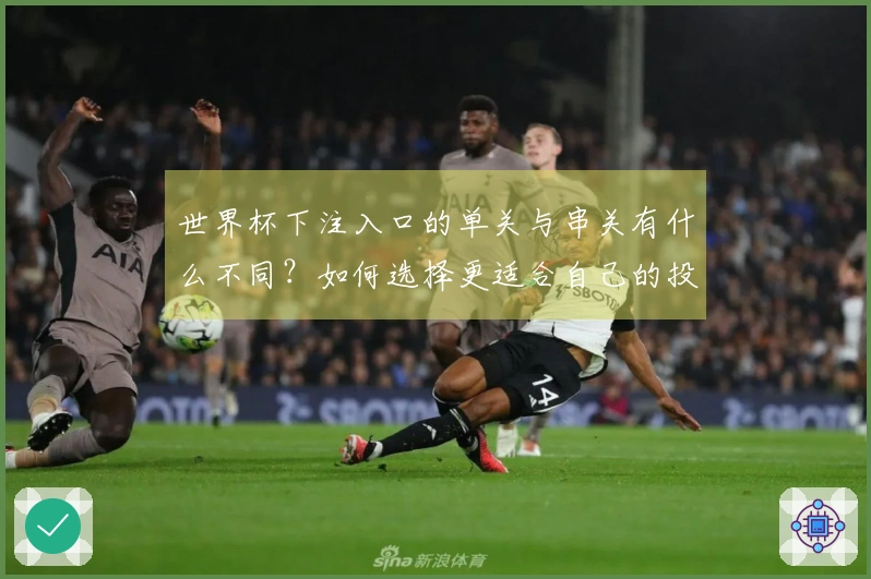 世界杯下注入口的单关与串关有什么不同?如何选择更适合自己的投注方式?